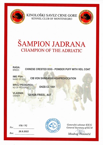 26 Sep. 2022 - Champion Adria