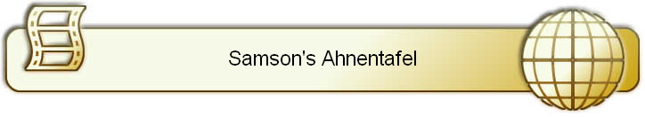 Samson's Ahnentafel